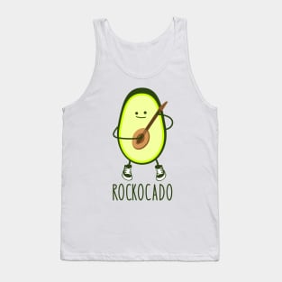 Avocado with guitar (b) Tank Top